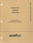 Auditor's Approach to Statistical Sampling, Volume 3. Stratified Random Sampling by American Institute of Certified Public Accountants. Continuing Professional Education Division. Individual Study Program