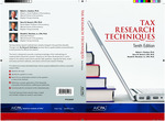 Tax research techniques by Robert L. Gardner, Dave N. Stewart, and Ronald G. Worsham
