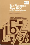 Tax planning tips 1980 from the Tax adviser
