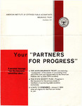 Your "Partners for Progress" by American Institute of Certified Public Accountants. Insurance Trust