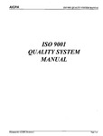 ISO 9001 Quality System Manual, Revision C by American Institute of Certified Public Accountants (AICPA)