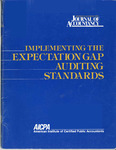 Implementing the expectation gap auditing standards by American Institute of Certified Public Accountants (AICPA)