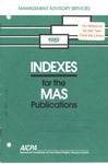 Index for the MAS Publications by American Institute of Certified Public Accountants (AICPA)