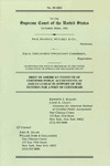 In the Supreme Court of the United States, October Term, 1985, No. 85-1012, Peat, Marwick, Mitchell & Co., Petitioner, v. Equal Employment Opportunity Commission, Respondent, Brief of American Institute of Certified Public Accountants as Amicus Curiae in Support of the Petition for a Writ of Certiorari
