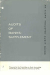 Audits of Banks -- Supplement