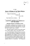 In the Court of Claims of the United States, Robert H. Montgomery, Plaintiff, v. The United States of America, No. D-790, Plaintiff's Request for Findings of Fact and Brief by Robert H. Montgomery