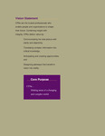 CPA Vision Project -- 2011 and Beyond, Final Report