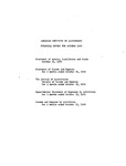 Financial Report for October 1955 by American Institute of Accountants