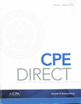 CPE Direct, January-March 2012 by American Institute of Certified Public Accountants (AICPA)