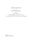 Let's Blame the Auditors, before Joint Meeting of the Massachusetts Society of CPA's and the New England Chapter of Robert Morris Associates, November 21, 1972 Boston, Massachusetts by Wallace E. Olson