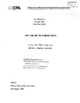 1985 Year-End Tax Planning Speech. A Talk for CPAs to Deliver Before a General Audience, September 1985