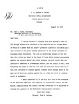 Letter from Fred B. Andrews, F. B. Andrews & Company, to John L. Carey, Secretary, AIA, re: Expulsion by Chicago Board of Trade of James M. Brown, of New Orleans, Louisiana. by Fred B. Andrews