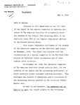 Memorandum from AIA to Editors, re: Full Text of Report of the Special Committee on Auditing Procedure of the AIA, Which Was Adopted by the Council at Its Regular Semi-Annual Meeting in the Waldorf Astoria Hotel. by American Institute of Accountants. Special Committee on Auditing Procedure