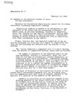 Memorandum No. 5, from Morris C. Troper, Chairman, AIA Advisory Council of State Society Presidents, to Members of the Advisory Council, re: Connecticut State Society Resolution Concerning Competitive Bidding. by Morris C. Troper