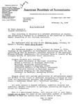 Bulletin from John L. Carey, Secretary, AIA, to State Society & Chapter Presidents, re: National Conference on Municipal Accounting & Finance. by John L. Carey