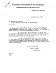Letter from John L. Carey, Secretary, AIA, to Members of Council of the AIA, re: C. Oliver Wellington's Reply to Senator Vandenberg's Questionnaire. by John L. Carey