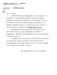 Announcement by the AIA Informal Committee on Lecture and Study Group, Re: Two Scheduled Spring Meetings of the Group, Which Will Feature Five Expert Witnesses for the Securities and Exchange Commission in the Matter of McKesson & Robbins, Inc. by American Institute of Accountants. Committee on Lecture and Study Group