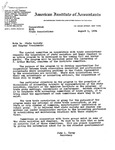 Letter from John L. Carey, Secretary, AIA, to State Society and Chapter Presidents, re: Special Committee on Cooperation With Trade Associations, Which Requests the Cooperation of State Societies and Chapters in Developing an Active Program in the Fall and Winter Months. by John L. Carey