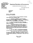 Letter From John L. Carey, Secretary, AIA, to State Society and Chapter Presidents, re: Copy of Publication, Plan Book for Public Relations. by John L. Carey