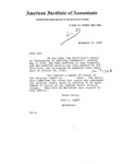 Letter From John L. Carey, Secretary, AIA, to Members, re: Modified Version of the Institute's Report on "Extensions of Auditing Procedure," Adopted May 8, 1939. by John L. Carey