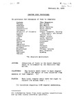 Chapter Dues Provisions, February 20, 1959.