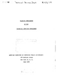 Planning Memorandum of the Technical Services Department. by American Institute of Certified Public Accountants (AICPA)