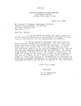 Letter from H. F. Elberfeld, Comptroller, Colgate-Palmolive-Peet Company, to Arthur R. Tucker, Managing Director, Controllers Institute of America, re: Three Proposals of the American Institute of Accountants Relating to Inventories, Receivables and Appointment of Auditors. by H. F. Elberfeld