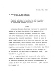 Note Addressed to Members of the Committee on Accounting Procedure re: Standard Notations to be Placed on All Accounting Research Bulletins, As Directed by the Committee at Its Meeting on November 21, 1939.