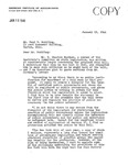 Letter from H. T. Winton, Assistant Secretary, AIA, to Paul G. Rohlfing, Dayton, Ohio, re: G. Charles Hurdman's Writings on Proposed Ohio Bill. by H. T. Winton