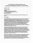 Accounting for Certain Purchased Loan (Formerly Titled Discounts Related to Credit Quality)