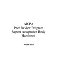AICPA Peer Review Program Report Acceptance Body Handbook Ninth Edition