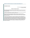 Statement of the Board of Directors on the global credential member vote. by American Institute of Certified Public Accountants (AICPA)