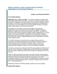 AICPA Comments on SEC's Proposed Rules to Enhance Independence of Accounting Profession by American Institute of Certified Public Accountants (AICPA)