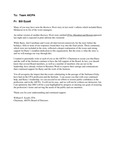 Message to AICPA staff from AICPA chairman Bill Ezzell. by Bill Ezzell
