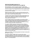 Mark Bielstein Named Chair-Elect of AICPA Accounting Standards Committee