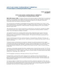 AICPA to Ask Council to Retain Specialty Credentials, Increased Support of Underlying Disciplines Sought by American Institute of Certified Public Accountants (AICPA)