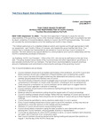 Task Force Issues Its Report on Role of Responsibilities of AICPA Council, Fourteen Recommendations Put Forth