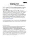 Questions & Answers: Interpretation 101-3 Performance of Nonattest Services - Information Technology Services by American Institute of Certified Public Accountants. Professional Ethics Executive Committee