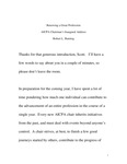 Renewing a Great Profession, AICPA Chairman’s Inaugural Address by Robert L. Bunting