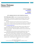 News Release: AICPA Addresses Fraud in Audit Committee Guidance by American Institute of Certified Public Accountants (AICPA)