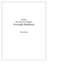 AICPA Peer Review Program Oversight Handbook by American Institute of Certified Public Accountants (AICPA)