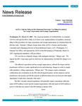 AICPA calls for delay in IRS mandated electronic tax filing procedures for large corporations and exempt organizations. by American Institute of Certified Public Accountants (AICPA)