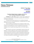News Release: Complexity eroding voluntary compliance with tax laws AICPA tells House Small Business Committee. by American Institute of Certified Public Accountants (AICPA)