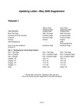 Management of an Accounting Practice Handbook, Volume 1. Developing an Accounting Practice, May 2006 supplement by American Institute of Certified Public Accountants (AICPA)