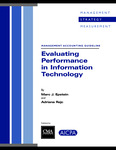 Evaluating Performance in Information Technology by Marc J. Epstein, Adriana Rejc, Society of Management Accountants of Canada, and American Institute of Certified Public Accountants