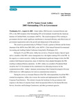 AICPA names Grant Ashley 2005 outstanding CPA in government. by American Institute of Certified Public Accountants (AICPA)