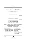 Arthur Andersen, LLP v. United States of America. by United States. Supreme Court