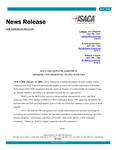 ISACA and AICPA ink agreement offering CITP credential to CPAs with CISA.