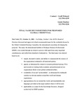 Final name recommended for proposed global credential.