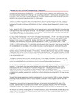 Update on peer review transparency, July 2005.